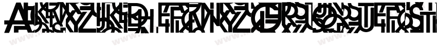 AkzidenzGrotesKQB XB字体转换